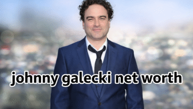 Johnny Galecki net worth