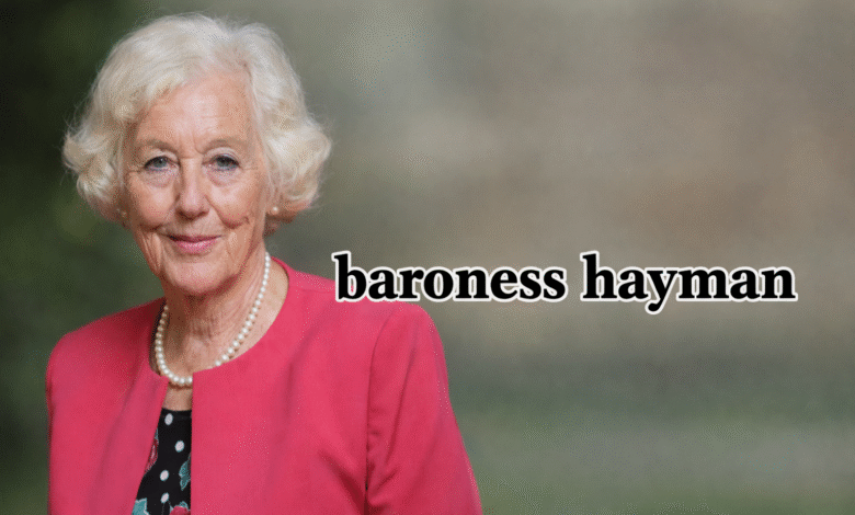 baroness hayman
