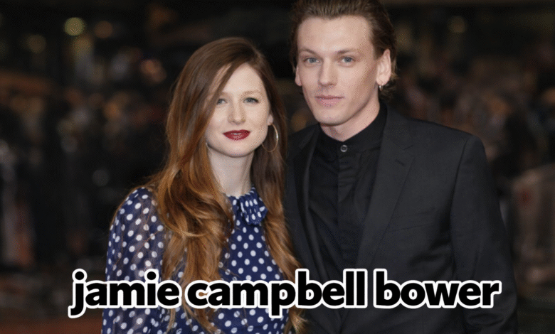 Jamie Campbell Bower wife
