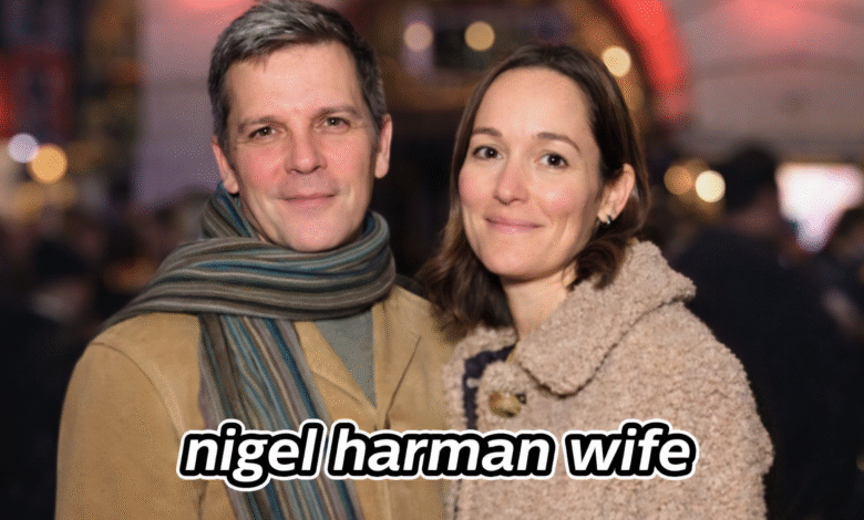 Nigel Harman wife