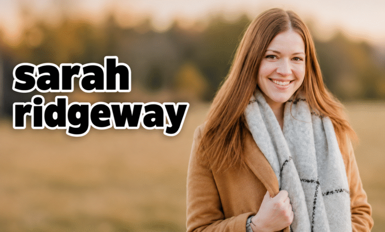 Sarah Ridgeway
