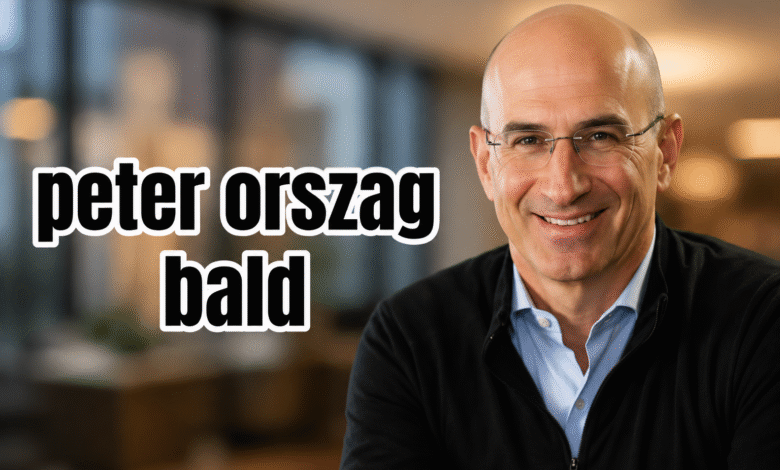 Peter Orszag Bald